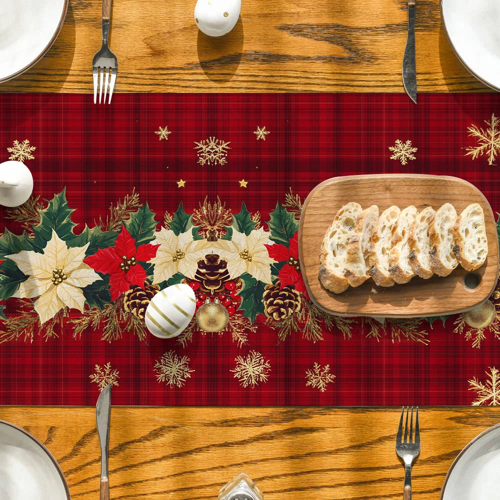 Chemin de table feuillage