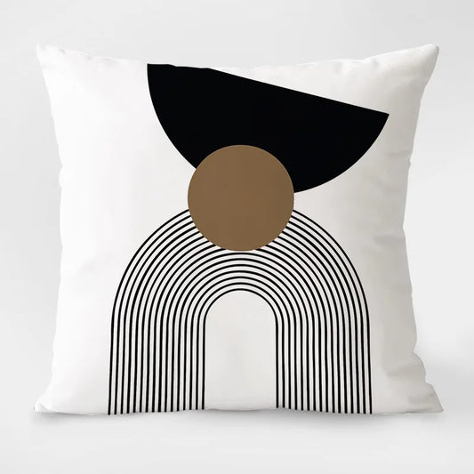 Housse de coussin blanc