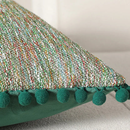 Housse de coussin crochet