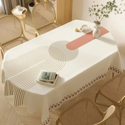 Nappe ovale toile cirée