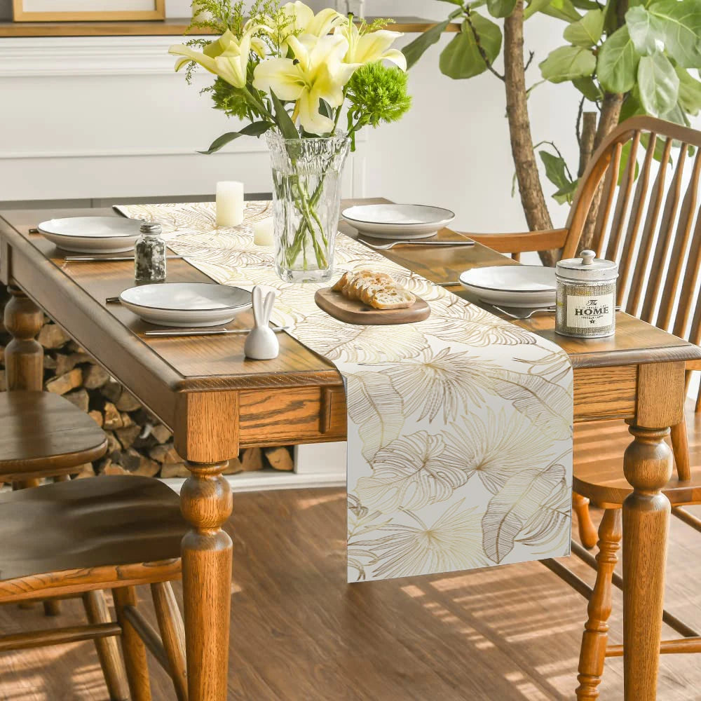 Chemin de table naturel