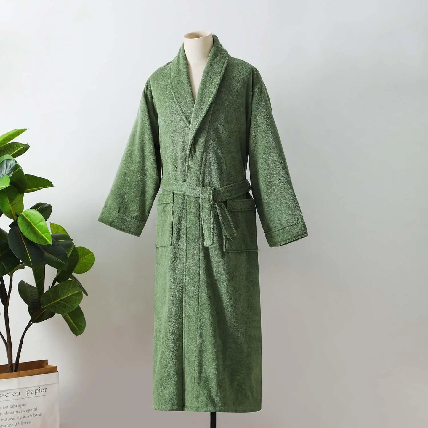 Peignoir de bain adulte