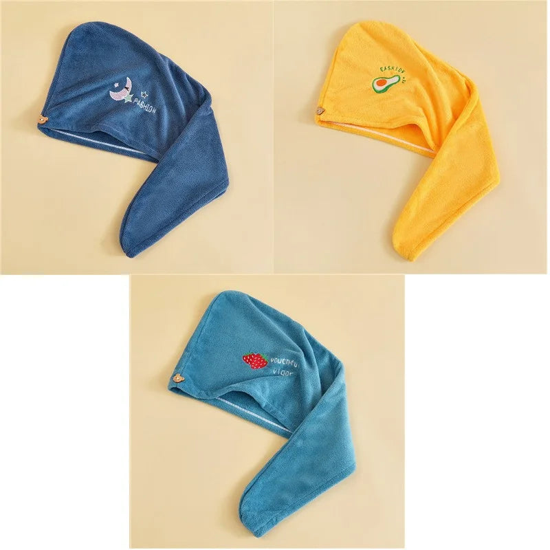 Serviette en coton pour cheveux