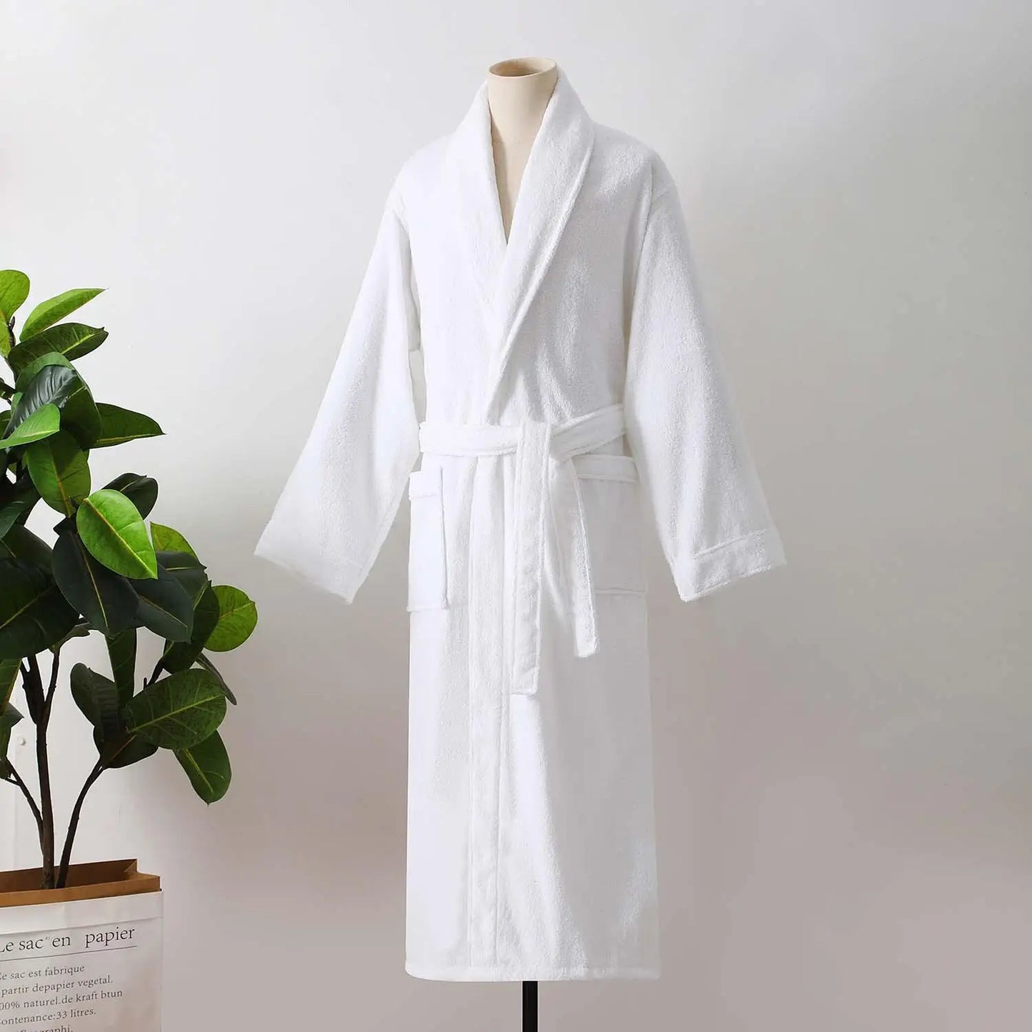 Peignoir de bain adulte