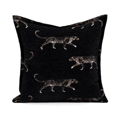 Housse de coussin kaki