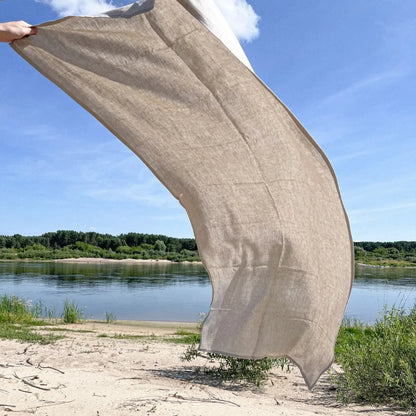 Serviette de bain lin