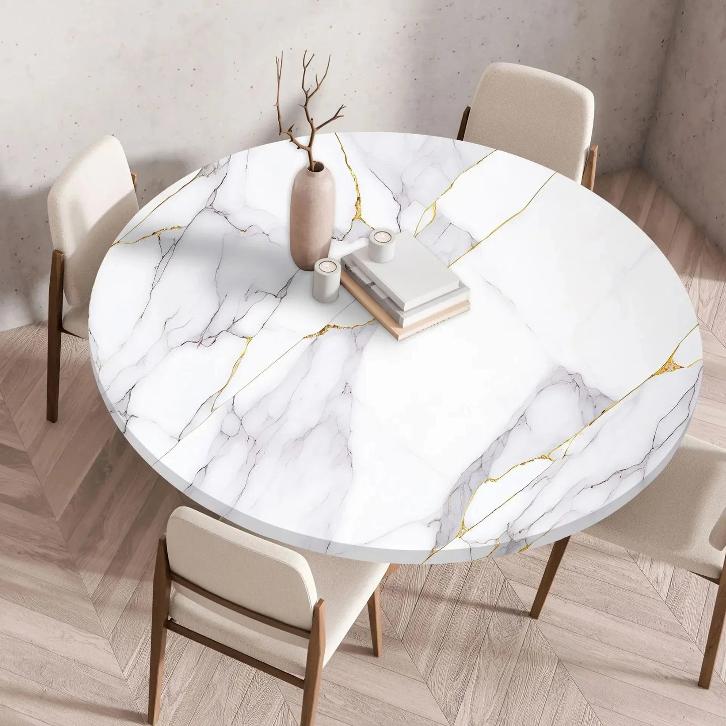 Nappe cirée transparente