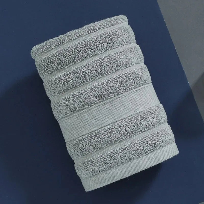 Carré visage serviette