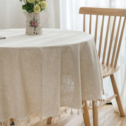 Nappe ronde coton