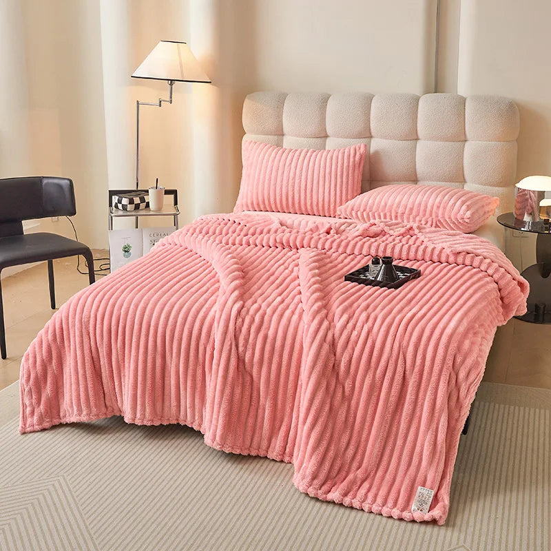 Jeté de lit velours