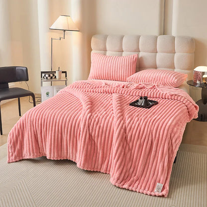 Jeté de lit velours