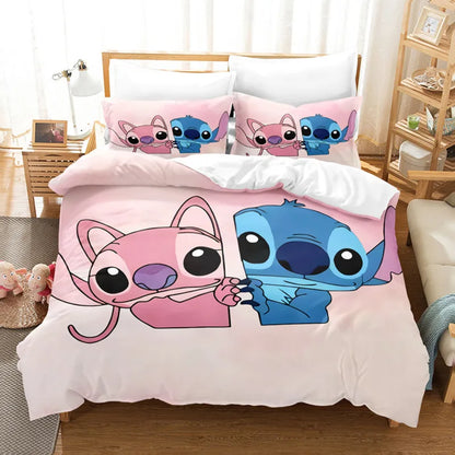Parure de lit stitch 2 personnes