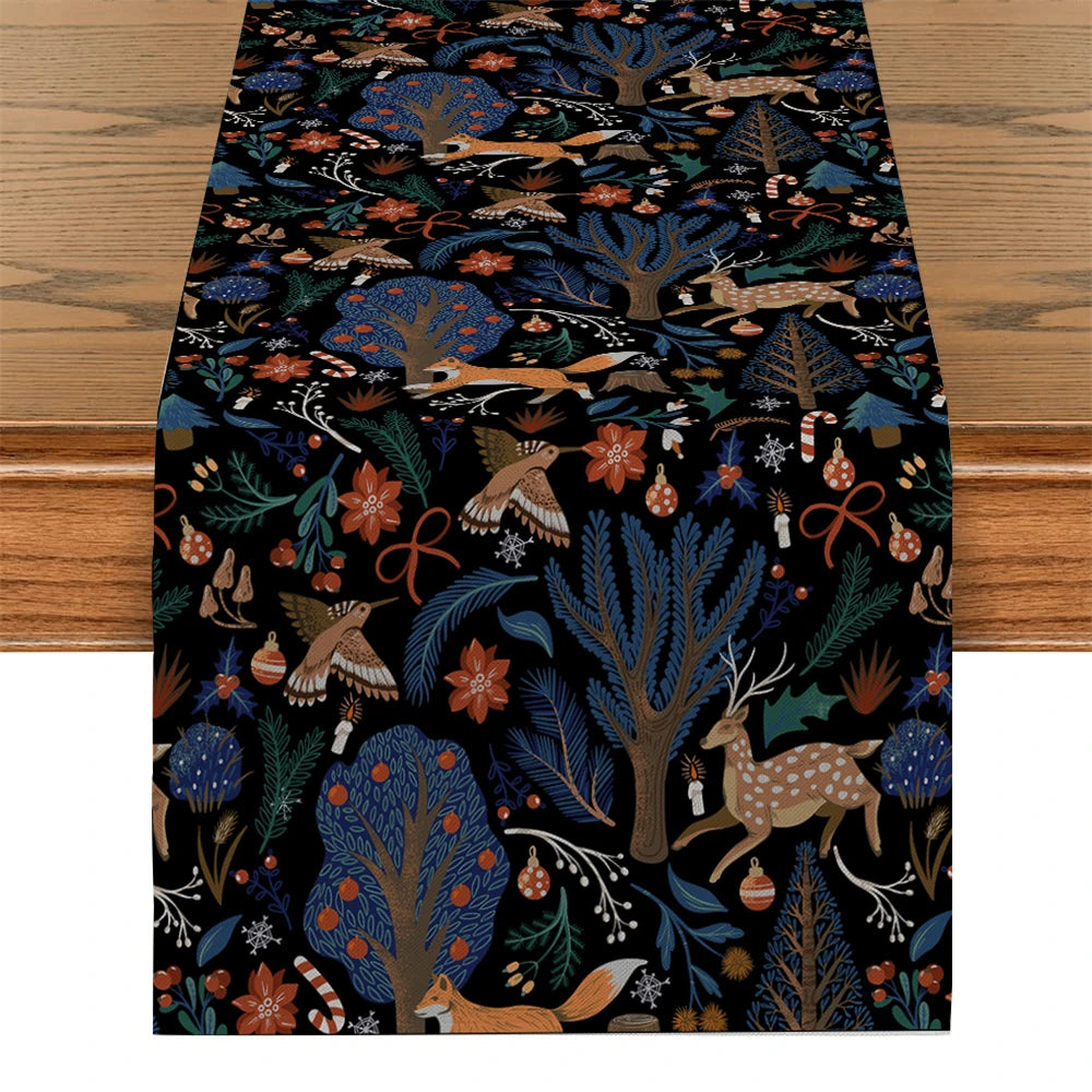 Chemin de table en lierre naturel