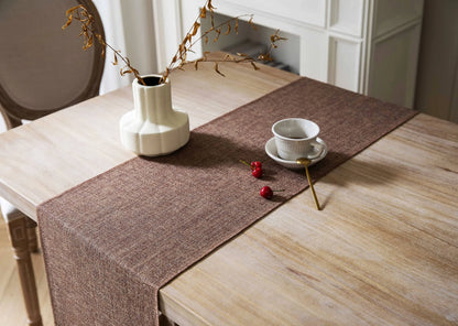 Toile de jute chemin de table