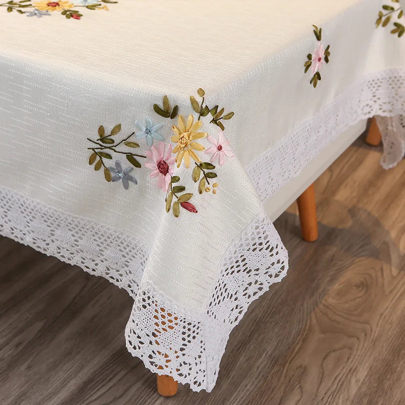Nappe coton rectangulaire