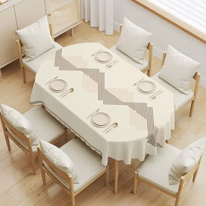 Nappe pour table ovale