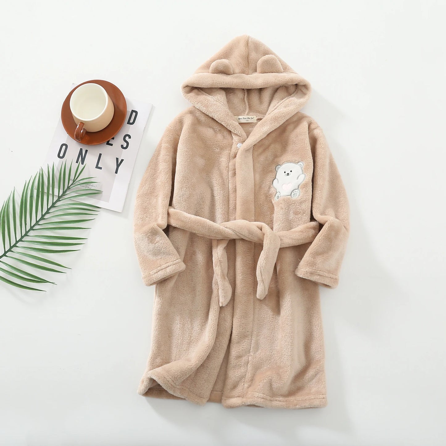 Peignoir de bain bébé fille