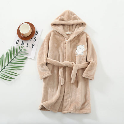 Peignoir de bain bébé fille