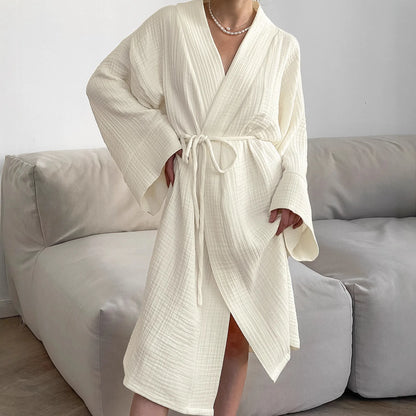 Peignoir de bain femme luxe