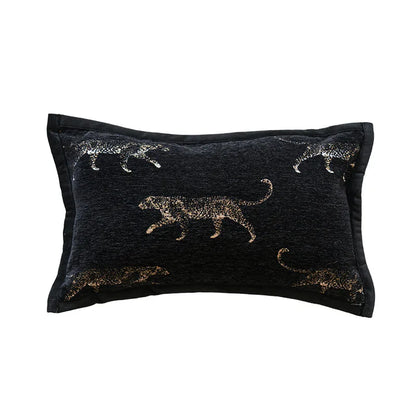 Housse de coussin kaki