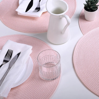 Set de table rose