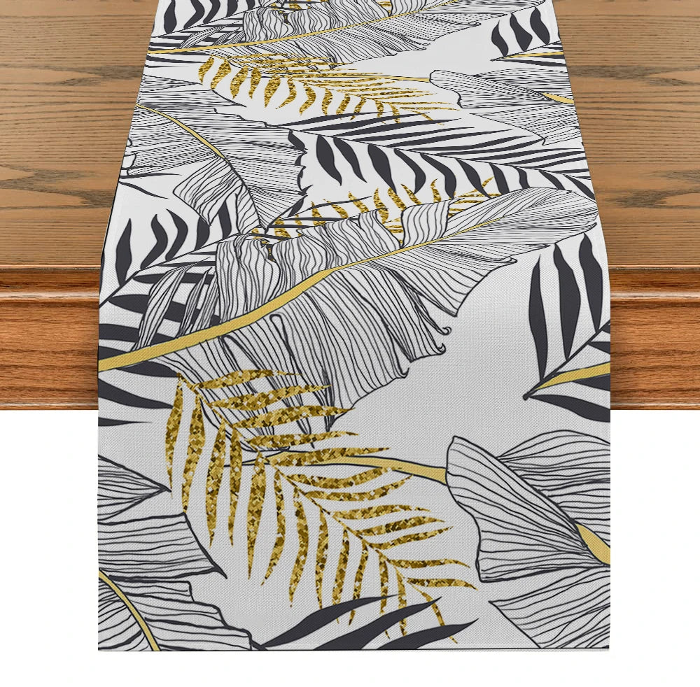 Chemin de table naturel