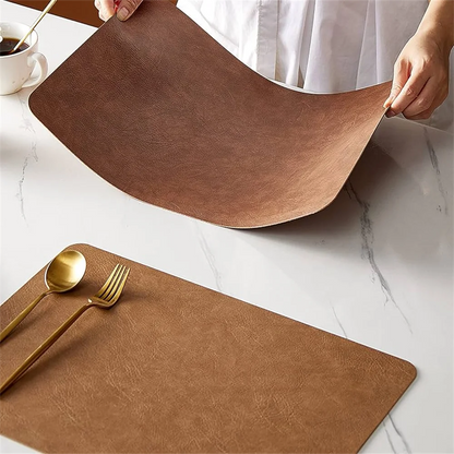 Set de table simili cuir