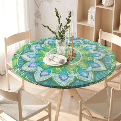 Nappe ronde toile cirée