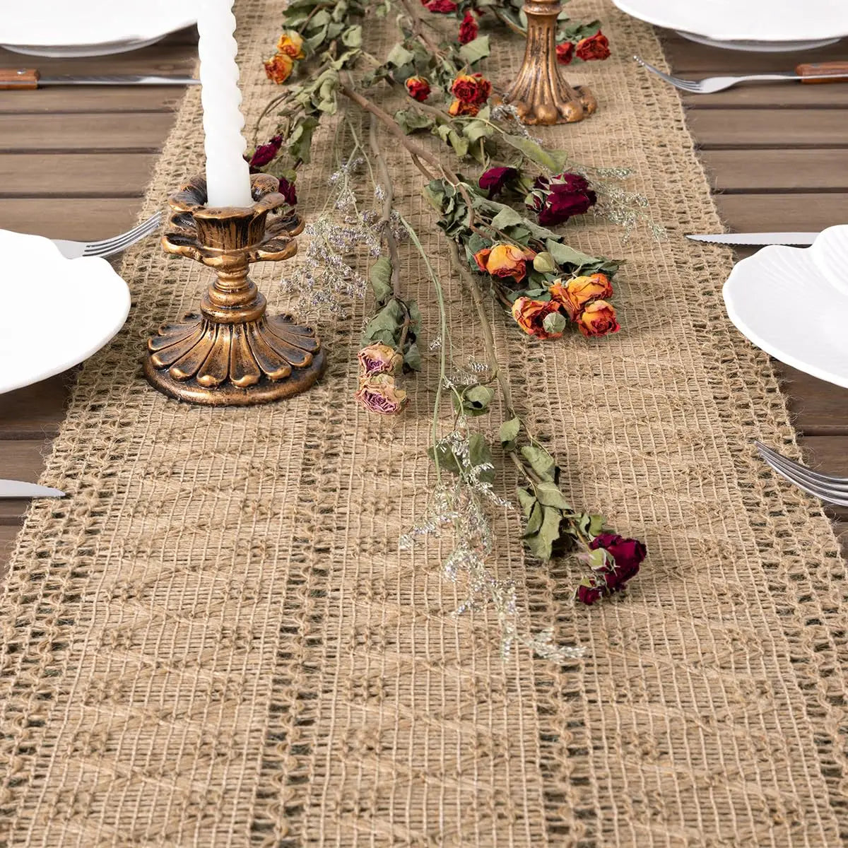 Chemin de table macramé