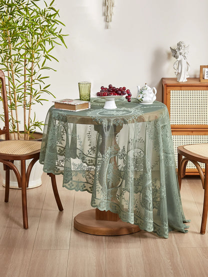 Nappe dentelle ronde