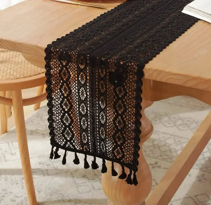 Chemin de table au crochet