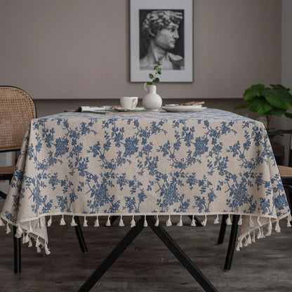 Nappe de table rectangulaire anti tache