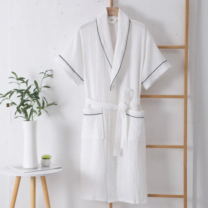 Peignoir de bain éponge