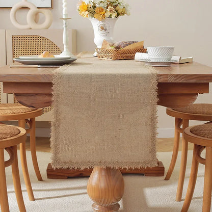 Chemin de table en lin