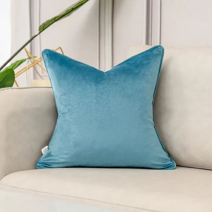 Housse de coussin velours