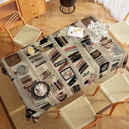 Nappe toile cirée rectangulaire