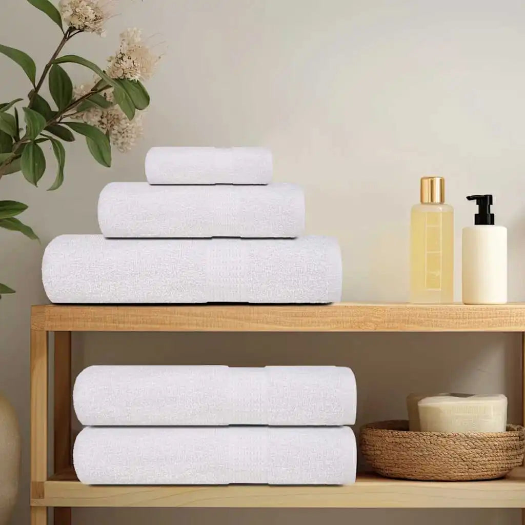 Serviette de bain blanche