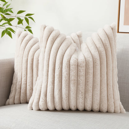 Housse de coussin en velours