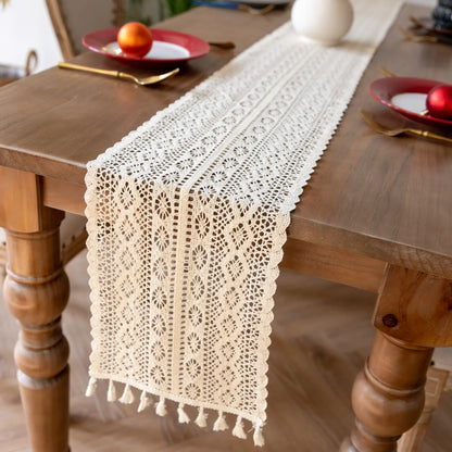 Chemin de table au crochet