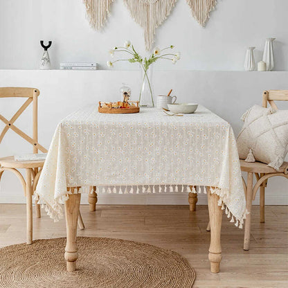 Nappe de table pour jardin extérieur