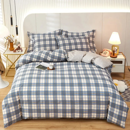 Parure de lit 2 personnes 220x240 bleu