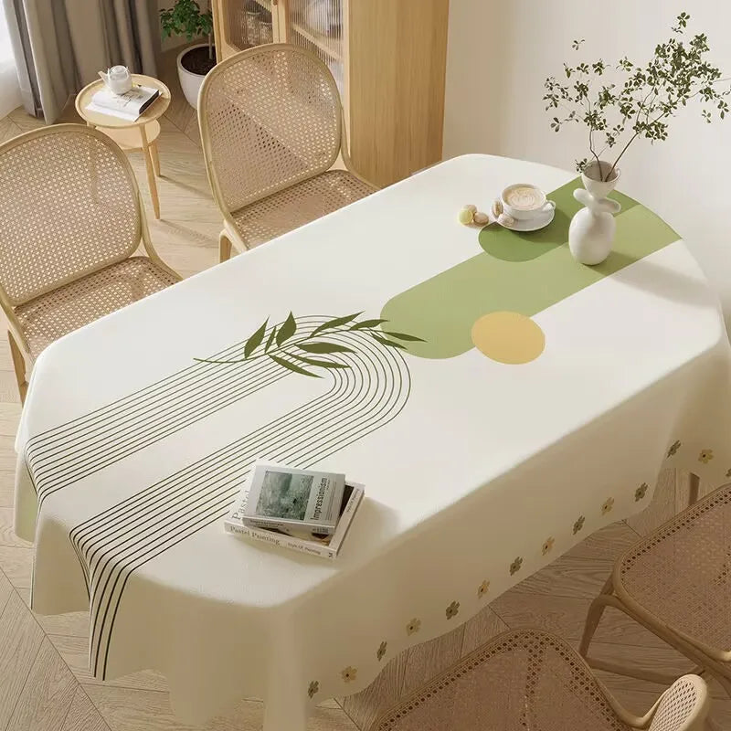 Nappes ovales anti taches