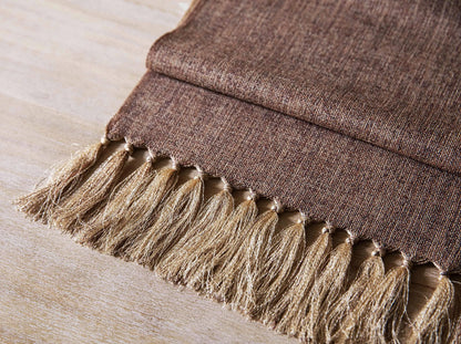 Toile de jute chemin de table