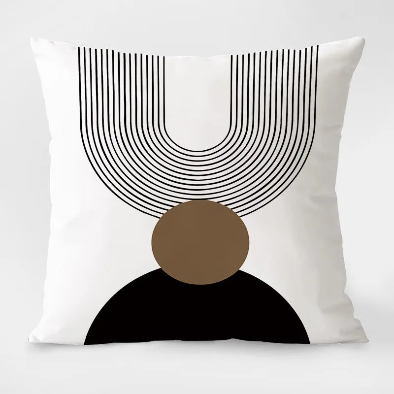 Housse de coussin blanc