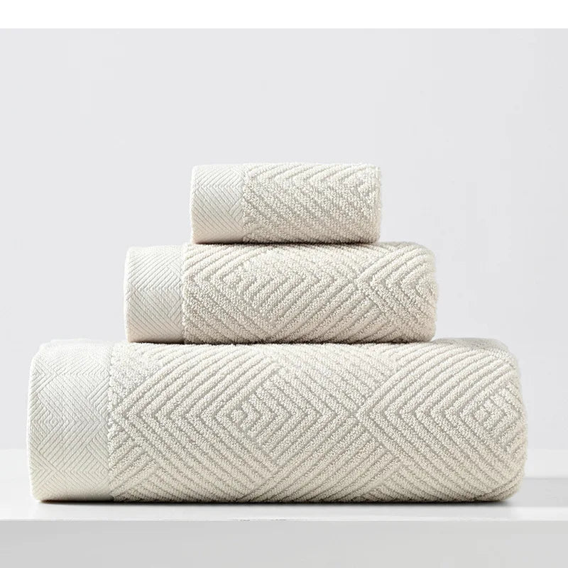 Serviette de bain beige