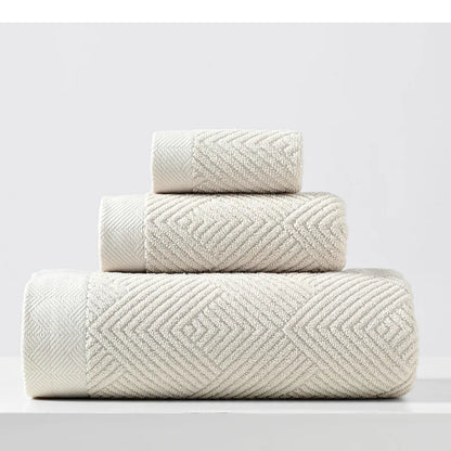 Serviette de bain beige