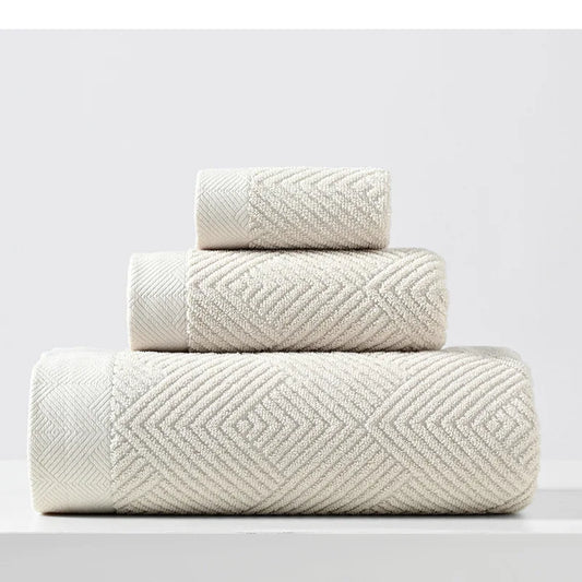 Serviette de bain beige