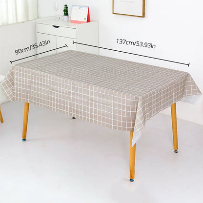 Nappe blanche damassée
