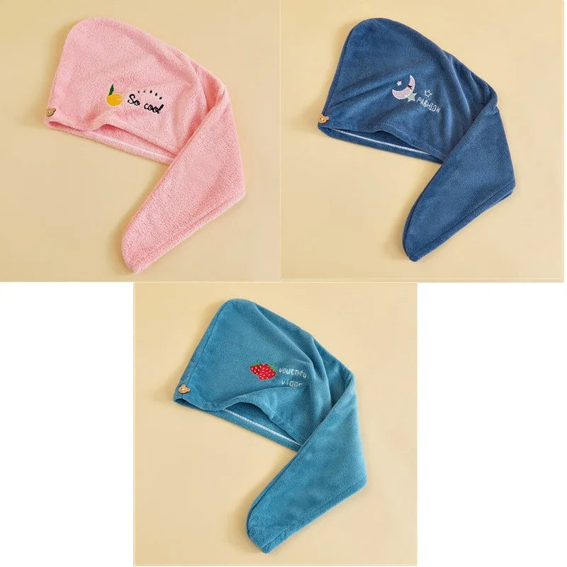 Serviette en coton pour cheveux
