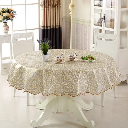 Nappe ronde anti tache